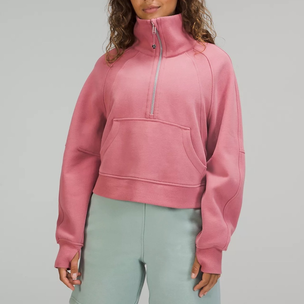 Lululemon Scuba Oversized Funnel Neck Half Zip